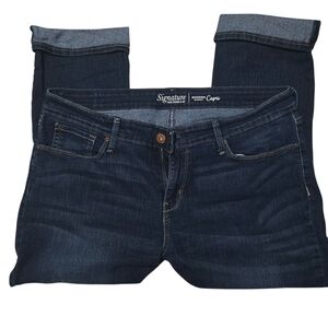 Signature Women's Dark Blue Jeans